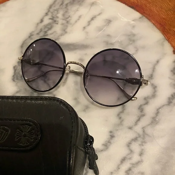 Rare Chrome Hearts Overeasy Sunglasses - Picture 6 of 9